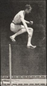 Plate 153 Jumping, running straight high jump — figure reference
